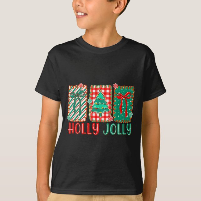 Preppy Joy To The World Xmas Greatest Gift Of All  T-Shirt (Front)