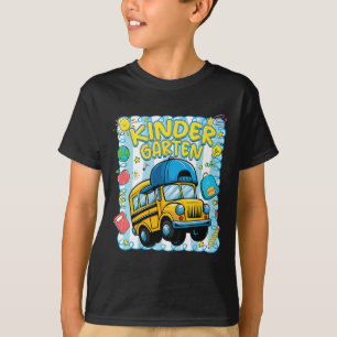 Preppy Kindergarten Back To School Funny School Bu T-Shirt