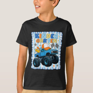 Preppy Kindergarten Back To School Funny Truck For T-Shirt
