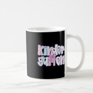 Preppy Kindergarten Teacher Team Bow Back To Schoo Coffee Mug