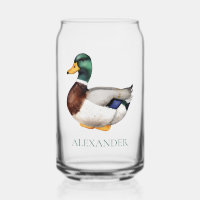 Preppy Mallard Duck Personalised