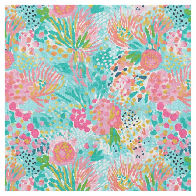 Preppy Meadow Bliss Fabric (Close Up)