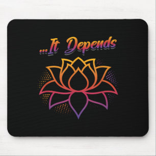 Preppy Merry Christmas Tree Retro Xmas Girls Woman Mouse Mat