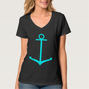 Preppy Nautical Anchor Gifts for Sailors Boaters Y T-Shirt