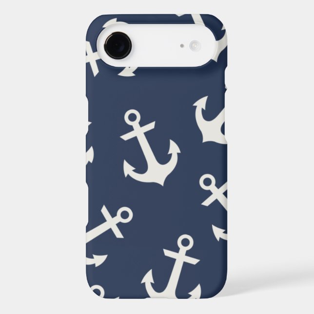 Preppy Nautical Anchor  IPHONE 5  Case Cover (Back)