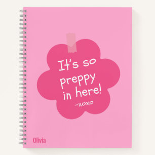 Preppy Notebook