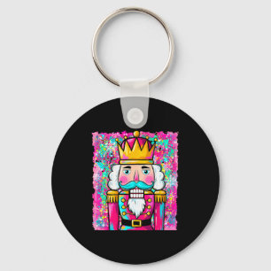 Preppy Nutcracker Merry Christmas Xmas Pajamas Wom Key Ring