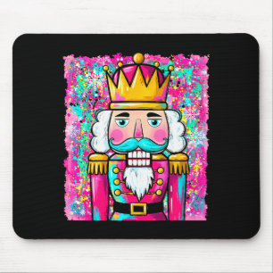 Preppy Nutcracker Merry Christmas Xmas Pajamas Wom Mouse Mat