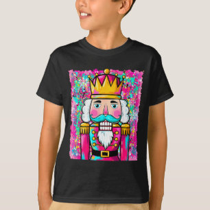 Preppy Nutcracker Merry Christmas Xmas Pajamas Wom T-Shirt