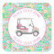 Preppy Palm Beach Golf Cart