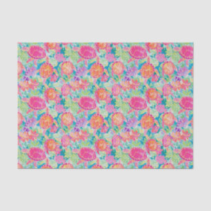 Preppy Palm Beach Tropical Turtles Pattern Tissue Paper