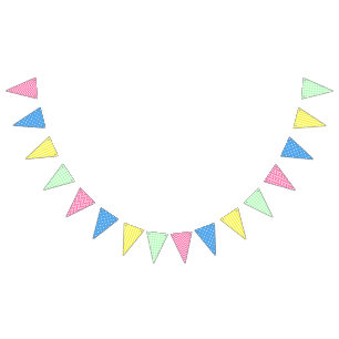 Preppy Patterns Bunting