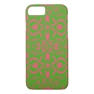 Preppy Pink and Green iPhone 8/7 Case