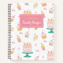 Preppy Pink Cake Cupcakes Recipe Book