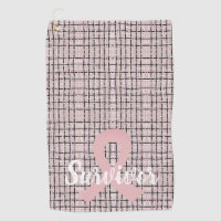 Preppy Pink Tweed Breast Cancer Survivor