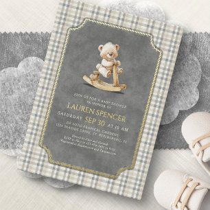 Preppy Polo Bear Baby Shower