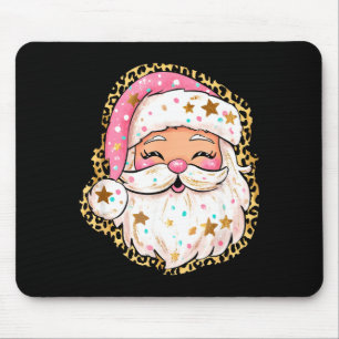 Preppy Santa - Christmas - Funny Christmas - Happy Mouse Mat