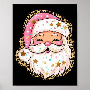 Preppy Santa - Christmas - Funny Christmas - Happy Poster