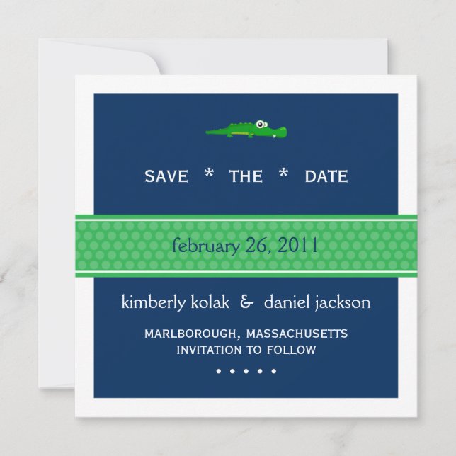 Preppy Save The Date (Front)