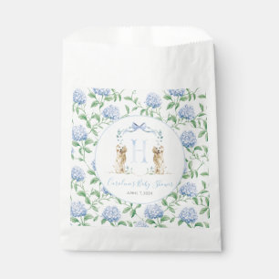 Preppy Southern Blue Boy Dog Baby Shower Favour Ba Bags