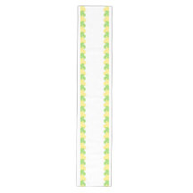 Preppy Summer Citrus Lemon & Lime Slice Border