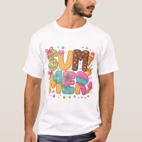 Preppy Summer Ice Cream PNG – Cute Waffle & Sprink