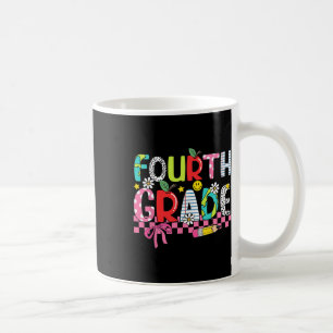 Preppy Supplies Fourth Grade Happy Last Day Of Sch Coffee Mug