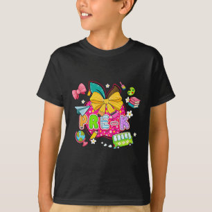 Preppy Supplies Pre-k Happy Last Day Of School Kid T-Shirt