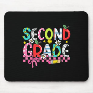 Preppy Supplies Second Grade Happy Last Day Of Sch Mouse Mat