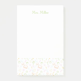 Preppy Teacher Post-It Notes