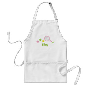 Preppy Tennis Personalised Apron