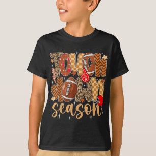 Preppy Touch Down Season Fall Autumn Football Game T-Shirt
