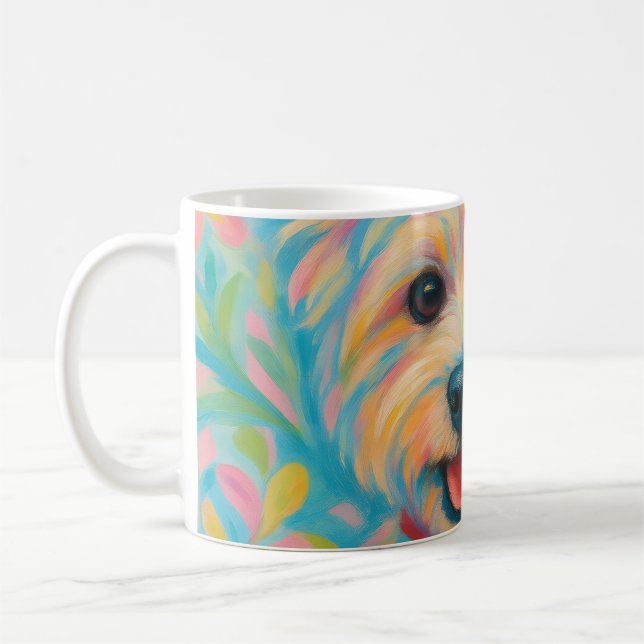 Preppy Westie Coffee Mug (Left)