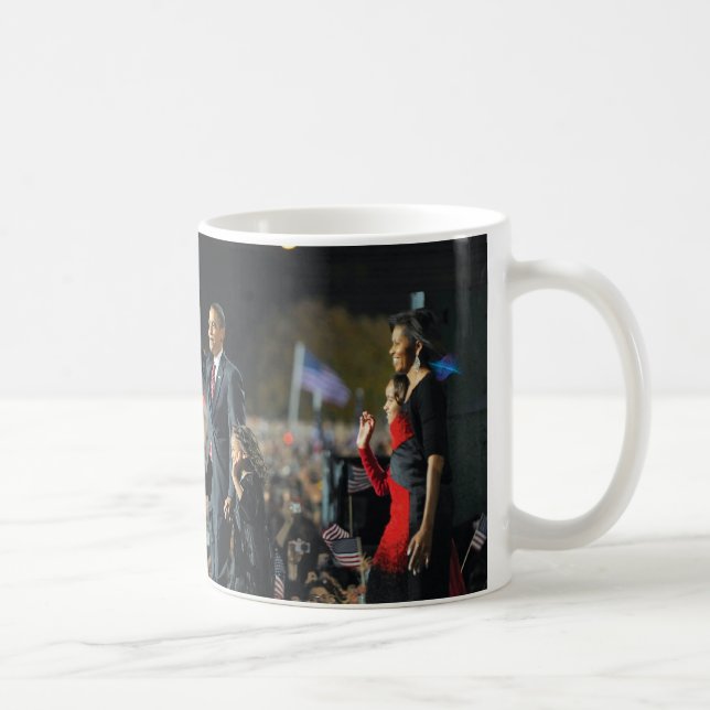 Pres. Obama & Family Mug (Right)