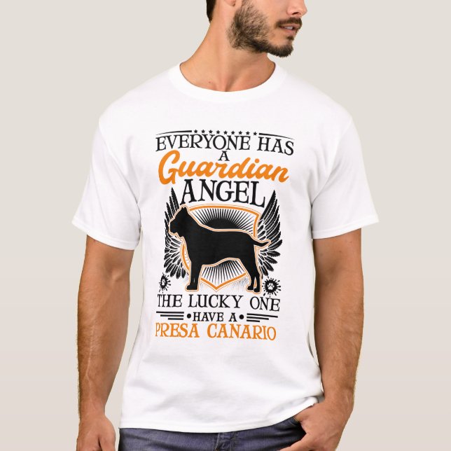 Presa Canario Guardian Angel Dogo T-Shirt (Front)