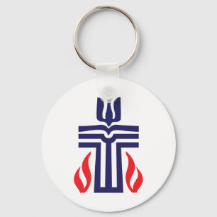 Presbyterian symbol key ring