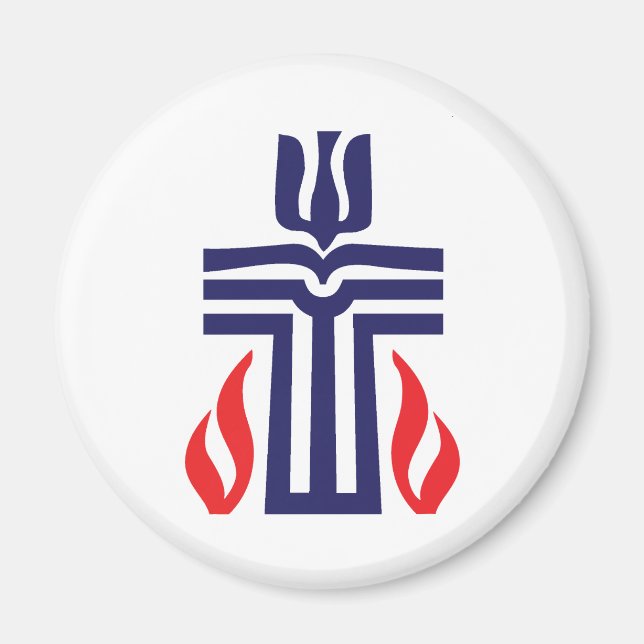 Presbyterian symbol magnet (Front)