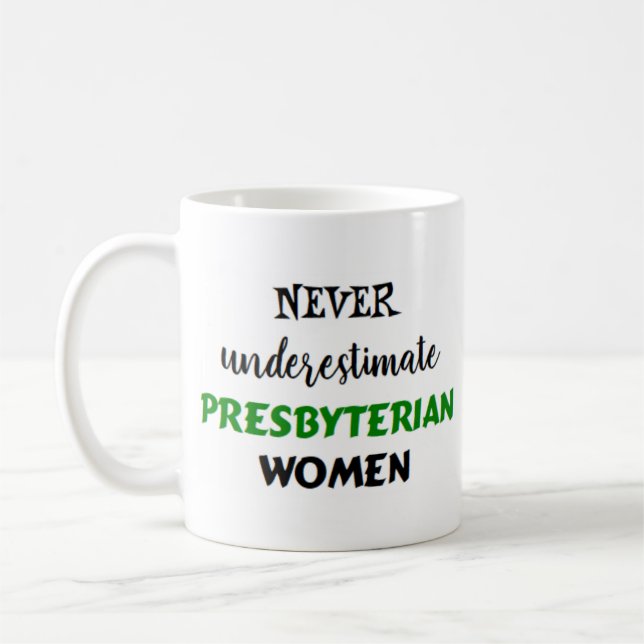 presbyterian women coffee mug (Left)