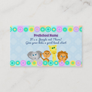 PreSchool Business Cards