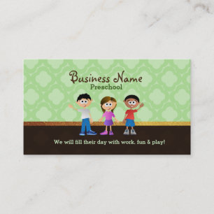 Preschool Calling Cards