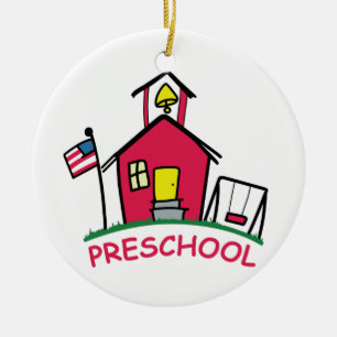 Preschool Ceramic Tree Decoration