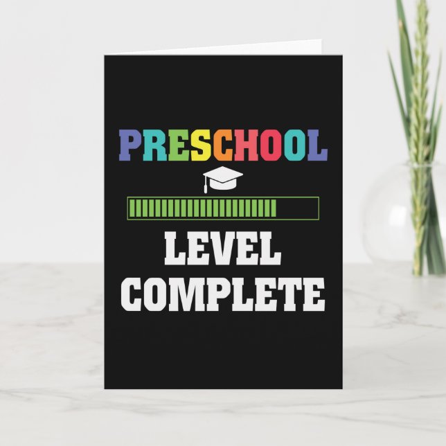 Preschool Complete Back to School Video Gamer Gift Card (Front)
