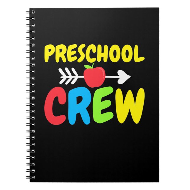 Preschool Crew Teacher Notebook (Front)