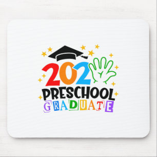 Preschool Graduate 2025 Graduation Cl Of 2025 Kids Mouse Mat