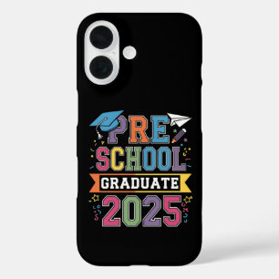 Preschool Graduate 2025 Graduation Pre K School iPhone 16 Case