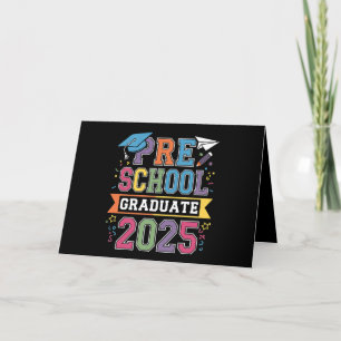 Preschool Graduate 2025 Graduation Pre K School Thank You Card