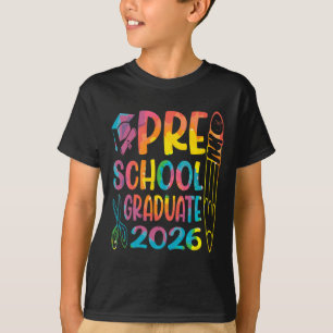 Preschool Graduate 2026 Pre-k Cl Of 2026 Graduatio T-Shirt