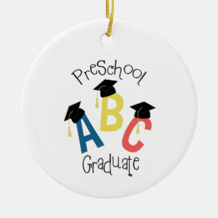 Preschool Graduate Ceramic Tree Decoration