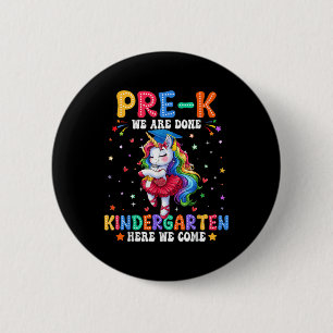 Preschool Graduation 2025 Pre-k Graduate Girls Uni 6 Cm Round Badge