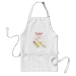 Preschool Graduation Blocks, Gift Item Standard Apron